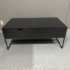   LOWYA リフティングテーブル　引き出し付き の画像