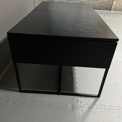   LOWYA リフティングテーブル　引き出し付き の画像