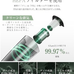 コードレスクリーナー　掃除機！！の画像