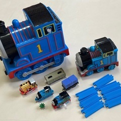 トーマスおもちゃまとめ売りの画像