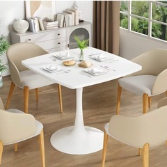 【新品未開封】ダイニングテーブル　幅60cm ホワイト　6999円の画像