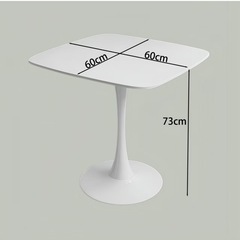 【新品未開封】ダイニングテーブル　幅60cm ホワイト　6999円の画像