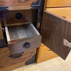 🍵和風🍵5段和箪笥 オシャレ 収納力 No.2645 NH　の画像