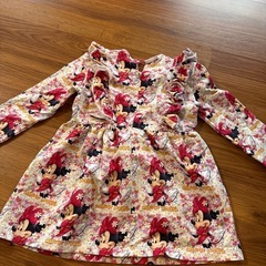 ディズニー　ミニー　ワンピース　90さいずサイズの画像