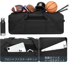 【新品未開封】超大型旅行用バッグ   黒　5999円の画像