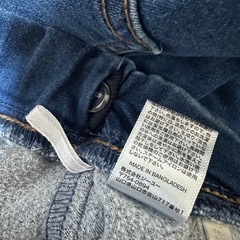 ジーユー160 デニムパンツの画像