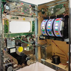 快盗天使ツインエンジェル　パチスロ実機　トリビー　2006年10月　レトロ台　コイン不要機付の画像