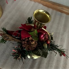 クリスマス飾り2点の画像