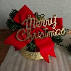 クリスマス飾り2点の画像