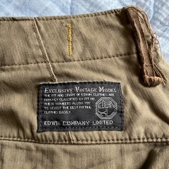 EDWIN カーゴパンツ難ありの画像