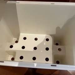 IKEA　収納ボックス　BURSJON（ブールション）　スツールの画像