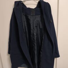 グローバルワーク　shuca　コート　レディス　ネイビー　Mサイズ　GLOBALWORK   の画像