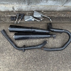 ホンダVRX400ロードスター　スクランブラー風改の画像