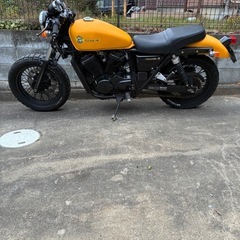 ホンダVRX400ロードスター　スクランブラー風改の画像