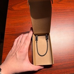 Amazonベーシック USB-C - マイクロUSB 2.0タイプB ケーブル 15cm ブラックの画像