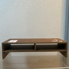 【早い者勝ち】モニタースタンド 棚 の画像