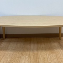 折りたたみローテーブルの画像