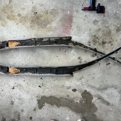 EG6 ピラーカバー　スウェード　紫の画像