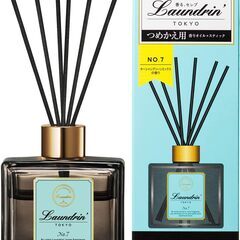 🉐🌈①未使用 Laundrin' ランドリン ルームディフューザー No.7🌈本体＋詰め替え4の画像