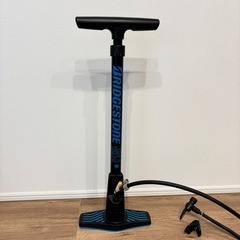 空気入れ　自転車　ブリヂストン　マルチポンプ　の画像