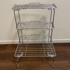 ステンレス　ラック　4つセットの画像