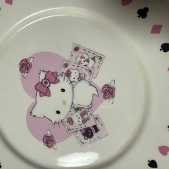 チャーミーキティ 陶器ケーキ皿3枚セット2005年　サンリオの画像
