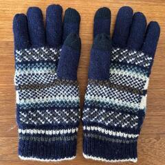 AIGLE メンズ手袋　手袋　スマホ対応の画像