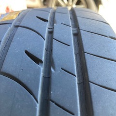 【長野県より】165/60R15夏タイヤ+スズキ純正アルミホイールセットの画像