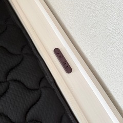 コンセント付きシングルベッドフレーム&マットレスの画像