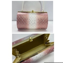 成人式 バッグ 草履(LLサイズ) セット 髪飾り付 カバン 草履 和服 和装小物の画像