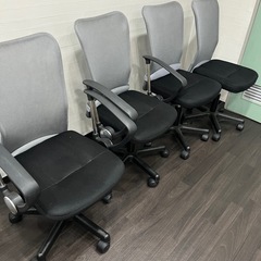 オフィスチェア7脚セットの画像