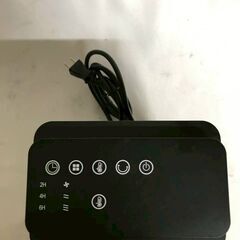 【北見市発】新田株式会社 電気ファンヒーター YND-1200E 2020年製 黒 暖房器具 セラミック 速暖 (E3708shtM)の画像