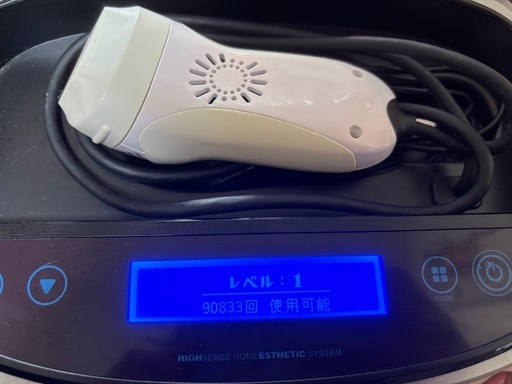 ケノン 脱毛器 v6.3【未使用カートリッジ２つ付けます】