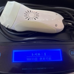 ケノン 脱毛器 v6.3【未使用カートリッジ２つ付けます】の画像