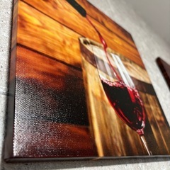 アートパネル　ワイン　ぶどう　4枚セット　インテリアの画像