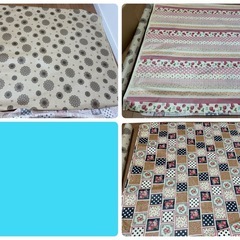 つや消しラミネート生地7枚まとめての画像