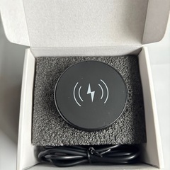 KIT47P-B ワイヤレス充電 真空吸着スマホホルダーブラックの画像