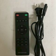 【北見市発】ゲオ SOUNDBAR SPEAKER GRND-SBSPK008C BK 黒 Bluetooth テレビ スピーカー (E3709ntnYM)の画像