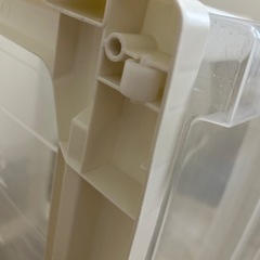 収納ケース　クリア　５段　キャスター付き
の画像