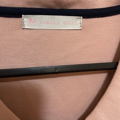 ピンクベージュ　ワンピース　Mの画像