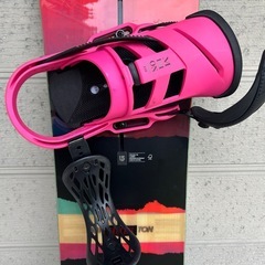 【美品】スノーボード&ビンディングのセット の画像