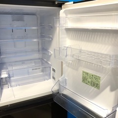 SHARP 350L 3ドア冷凍冷蔵庫 SJ-GW35J-R 2022年製の画像