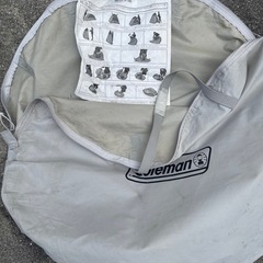 決まりました！コールマン簡易テントの画像