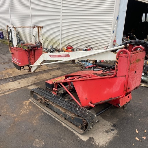 　　ジャンク品　共立　高所作業車　KCG350SH （上がり悪いダメ）エンジン動作確認済み　引き取り限定　