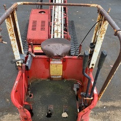 　　ジャンク品　共立　高所作業車　KCG350SH （上がり悪いダメ）エンジン動作確認済み　引き取り限定　の画像