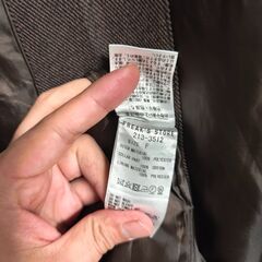 freak’s store ロングコート　ダークブラウン レディース　フリーサイズの画像