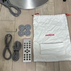 【美品】GENEVA スピーカー　L ウッド の画像