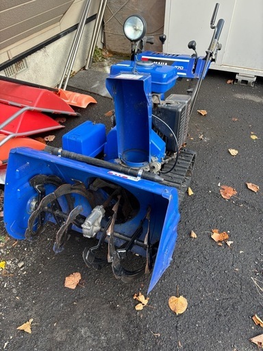 除雪機　YAMAHA(購入予定決定)