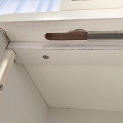 【訳あり】白いカウンターの画像