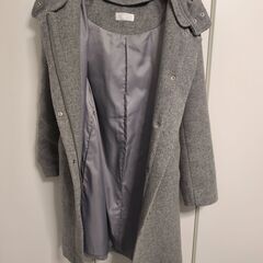 HARE フード付き ロングコート レディス　Mサイズの画像